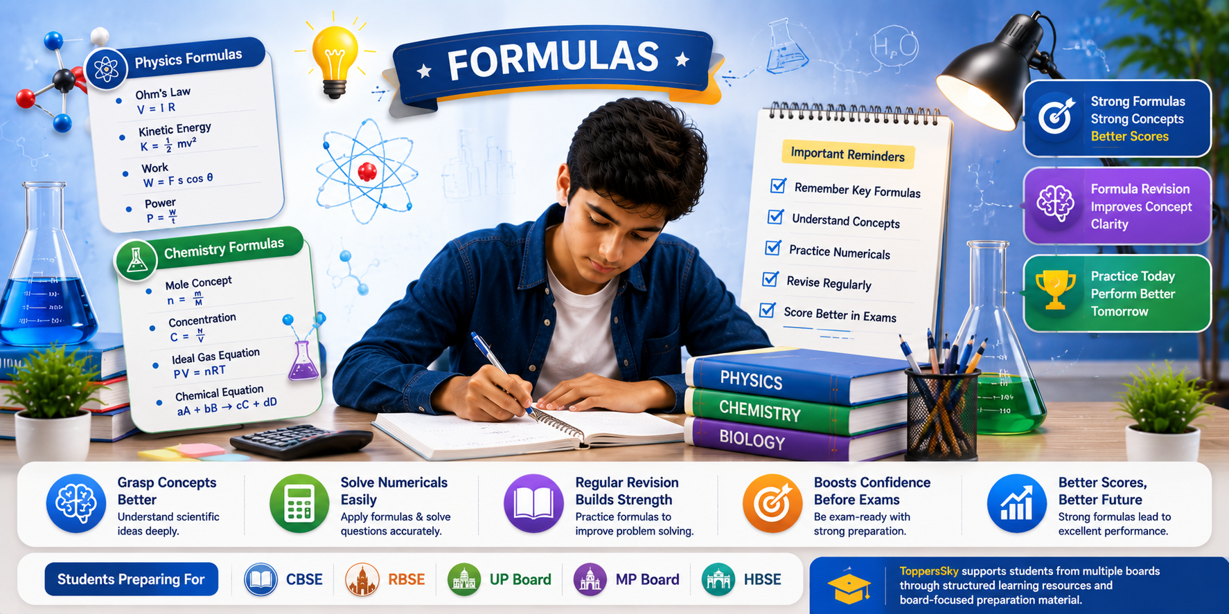 Class 10 Science Formulas