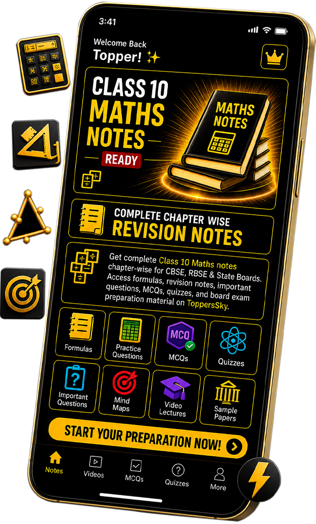 Class 10 Maths Notes