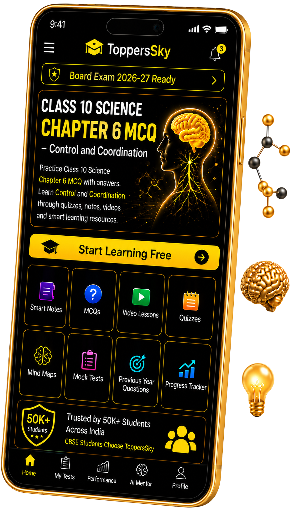 Class 10 Science Chapter 6 MCQ