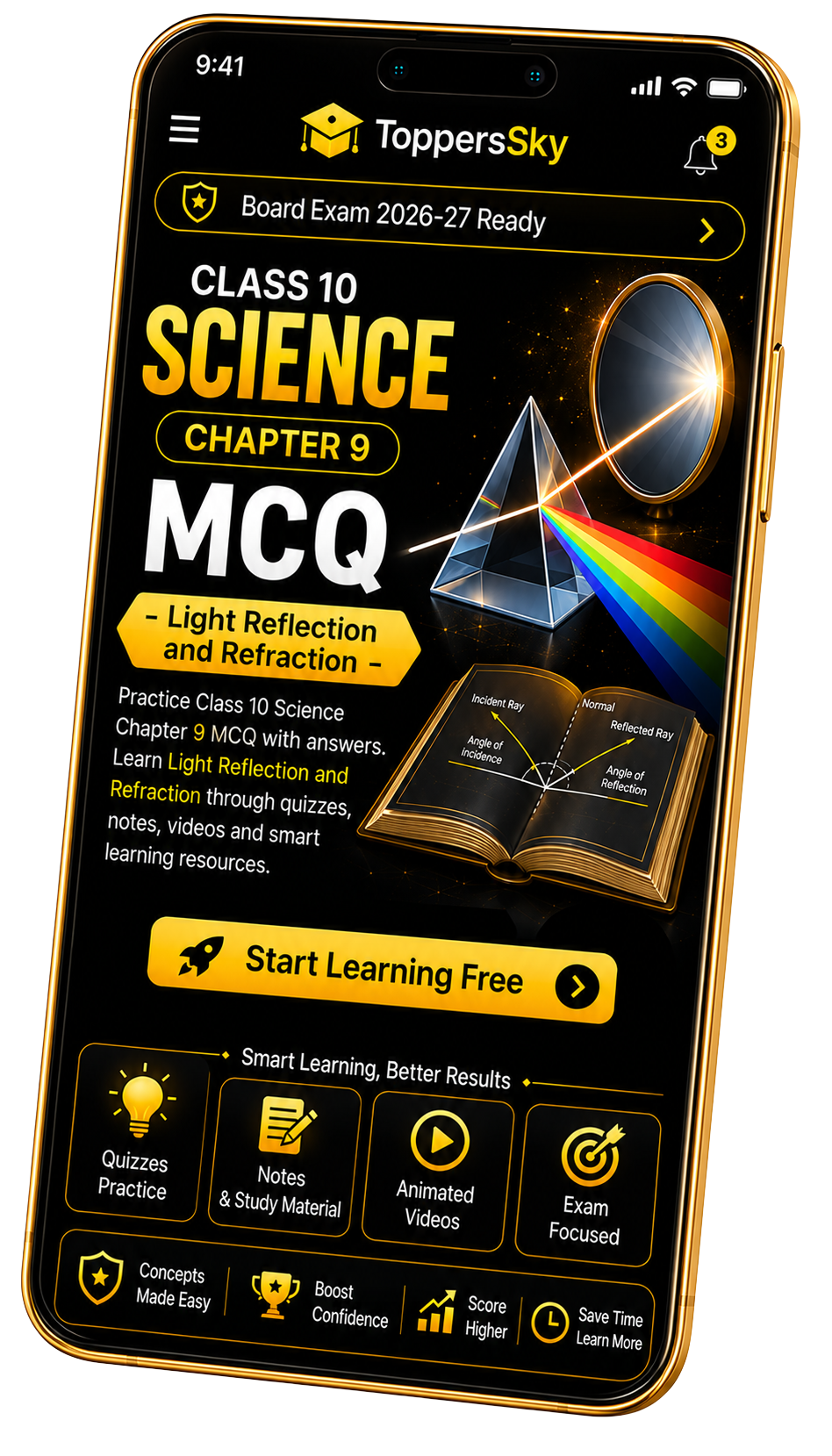 Class 10 Science Chapter 9 MCQ
