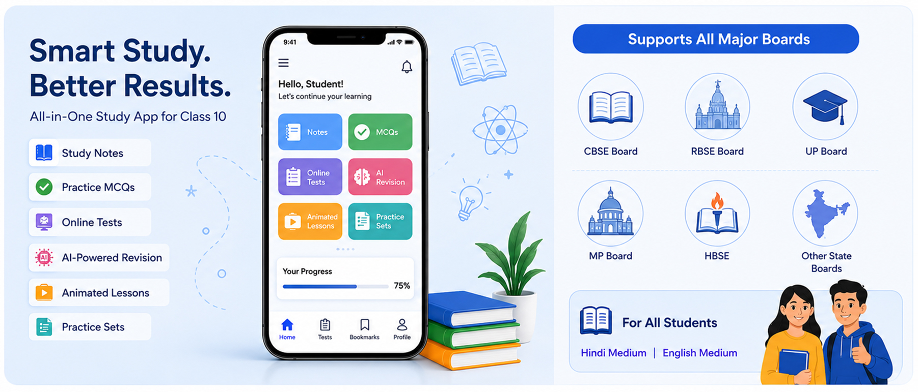 Class 10 Study App Experience