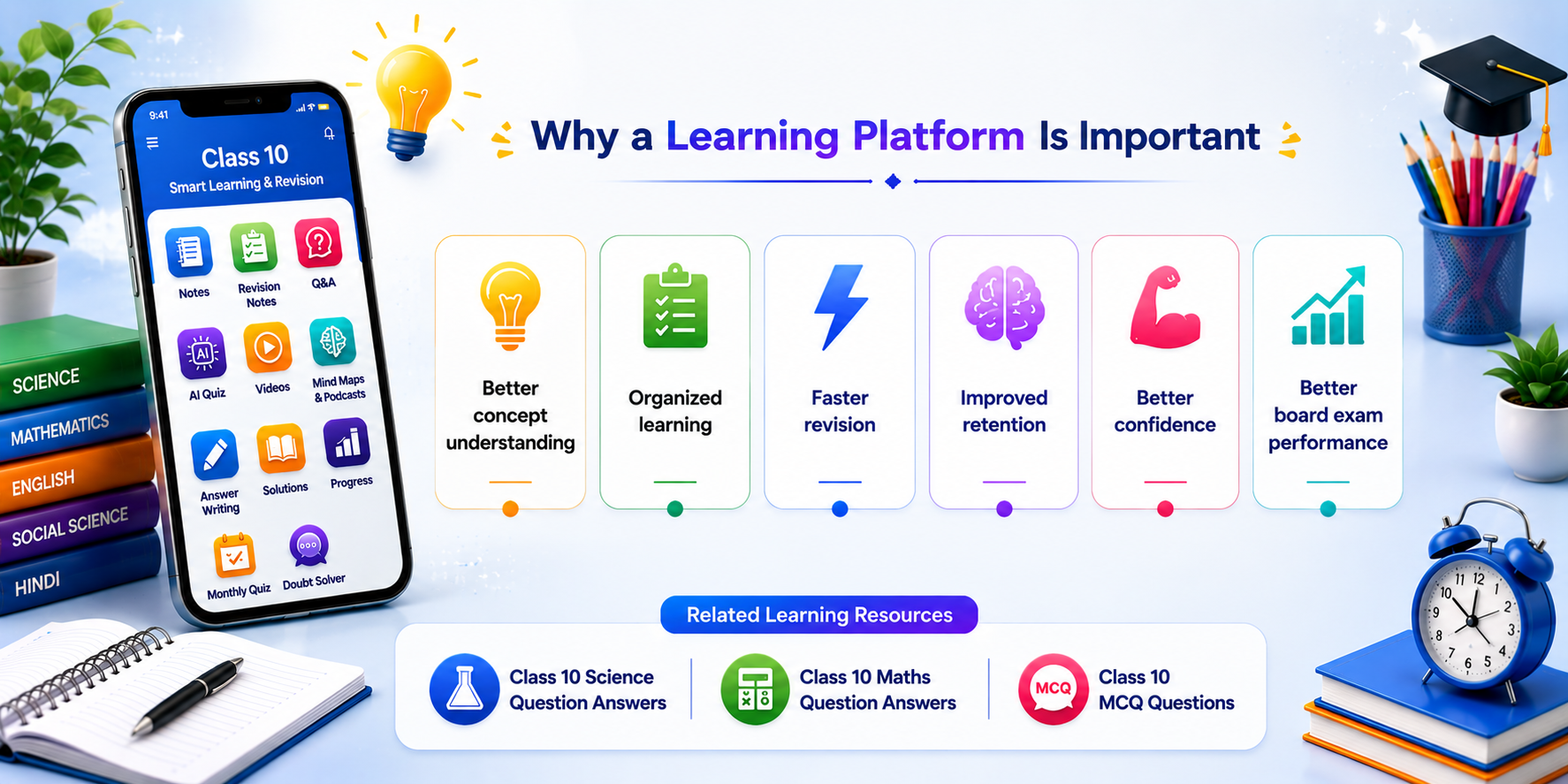Learning Platform Dashboard — Student Learning Online — Progress Analytics Screen