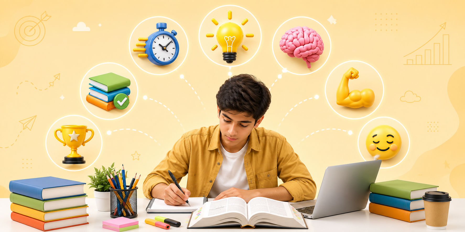 Revision Dashboard — Student Revising Concepts — Learning Progress Analytics
