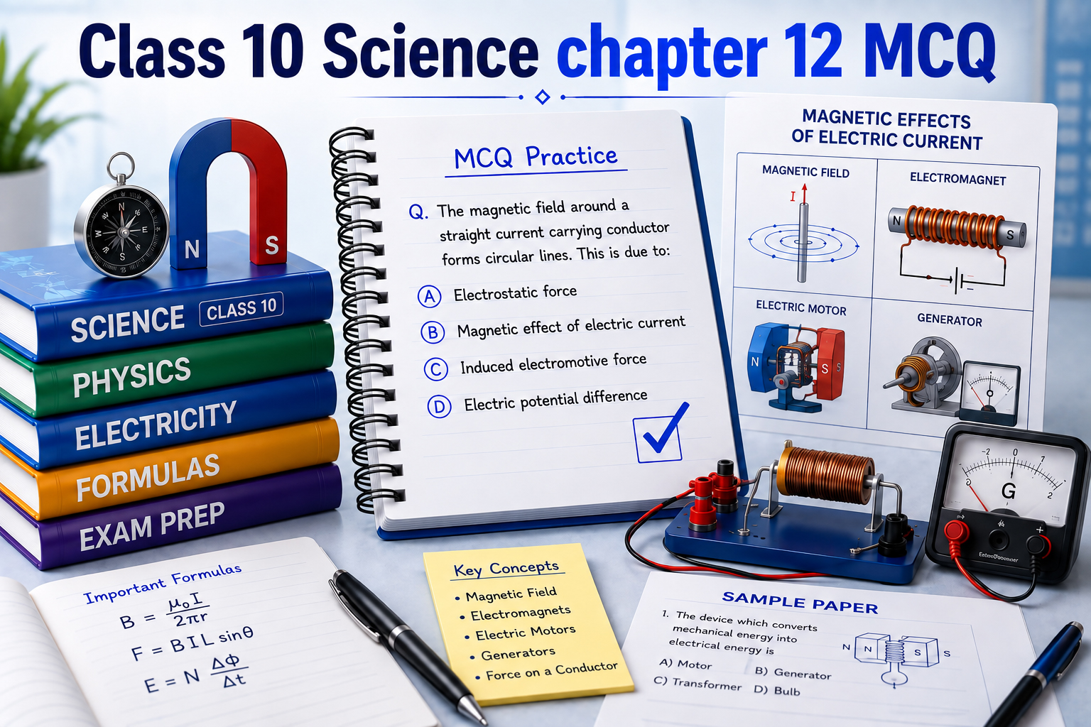 Class 10 Science Chapter 12 MCQ