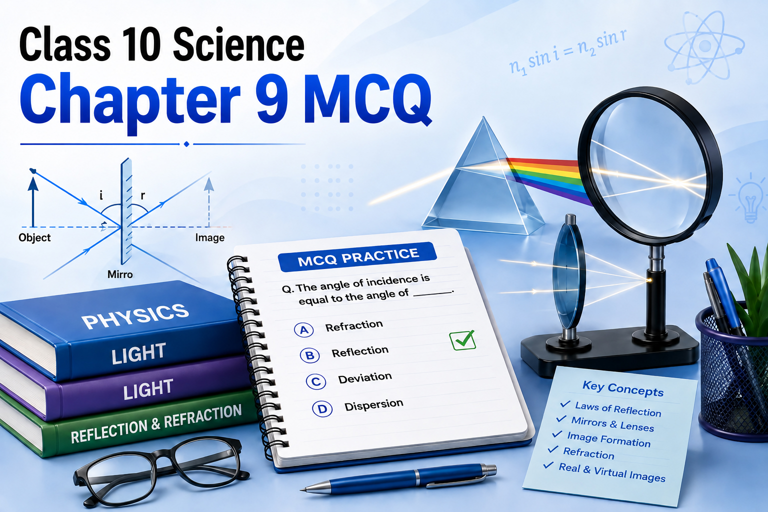 Class 10 Science Chapter 9 MCQ