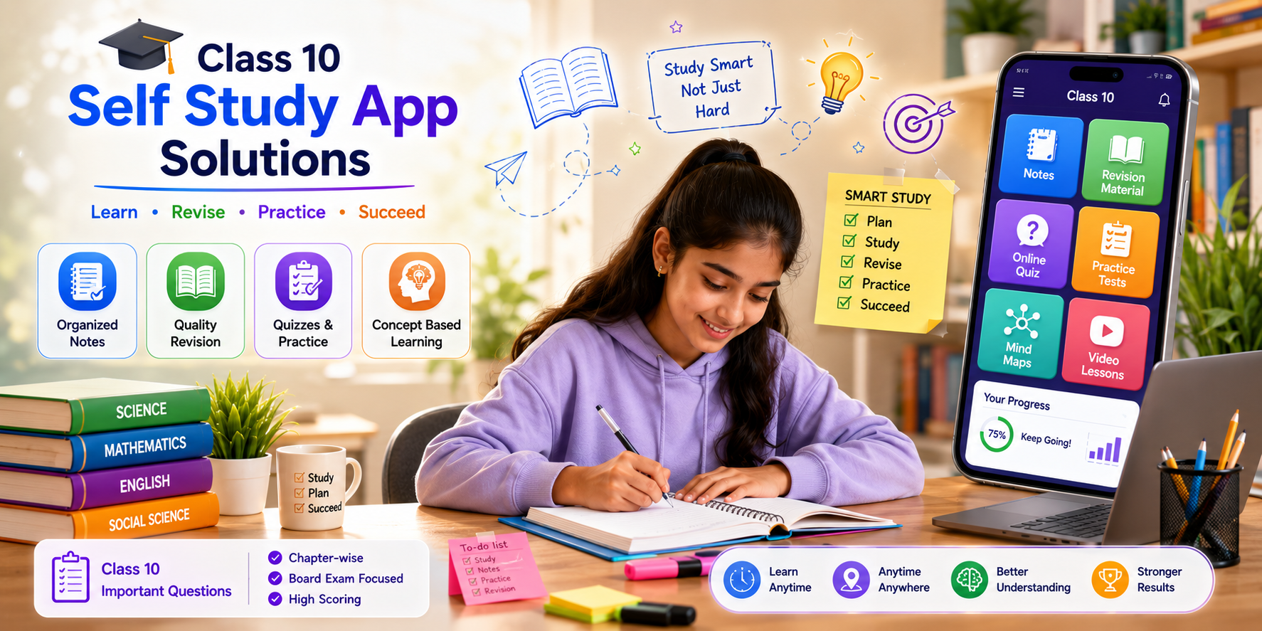 Class 10 Self Study App