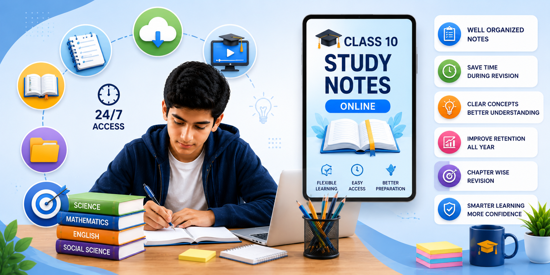 Class 10 Study Notes Online