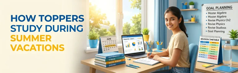 Toppers Study During Summer Vacations