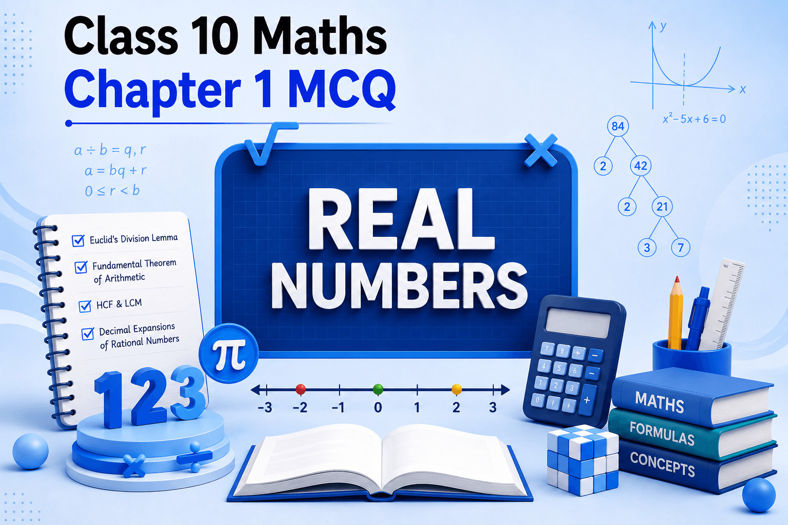 Class 10 Maths Chapter 1 MCQ
