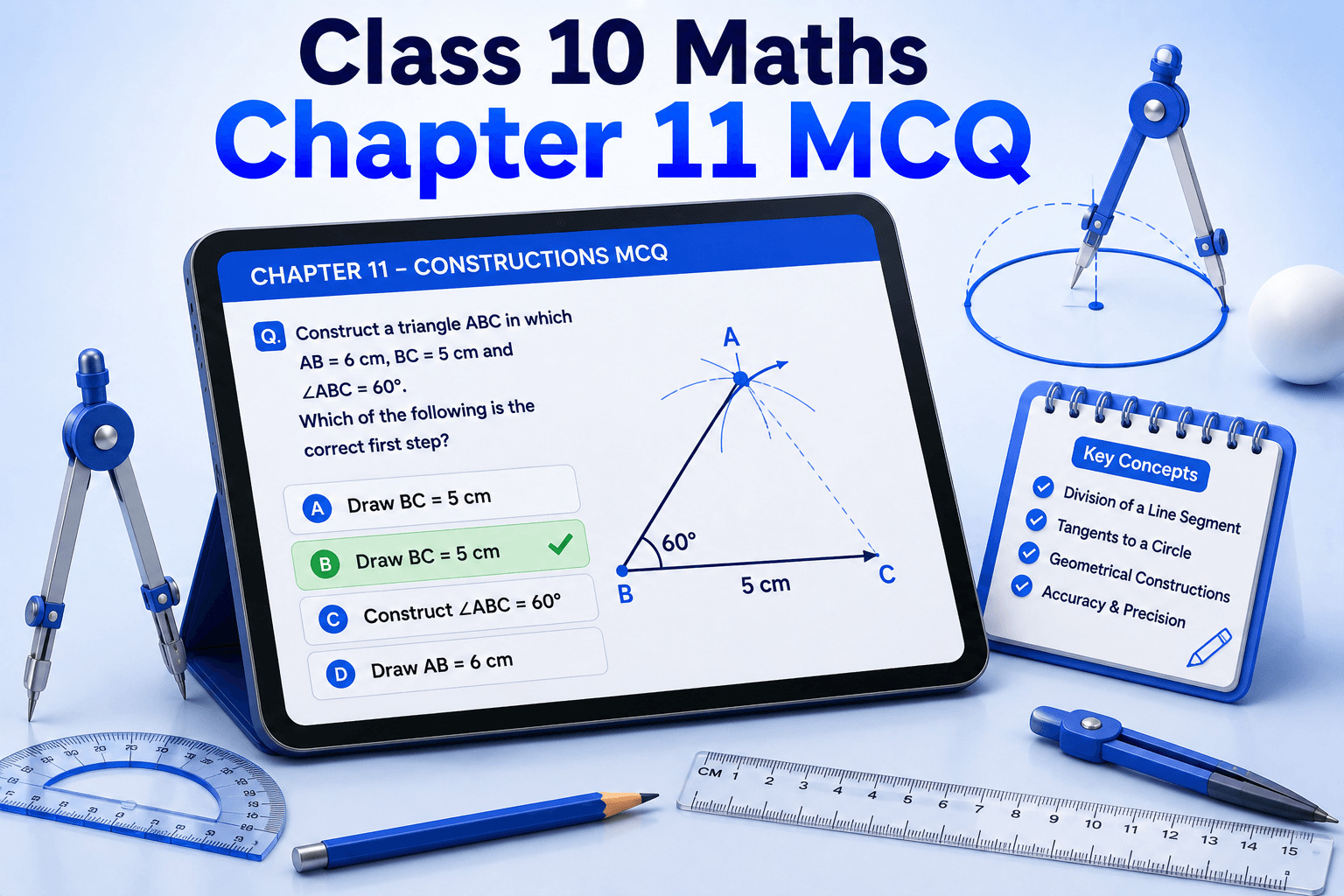 Class 10 Maths Chapter 11 MCQ