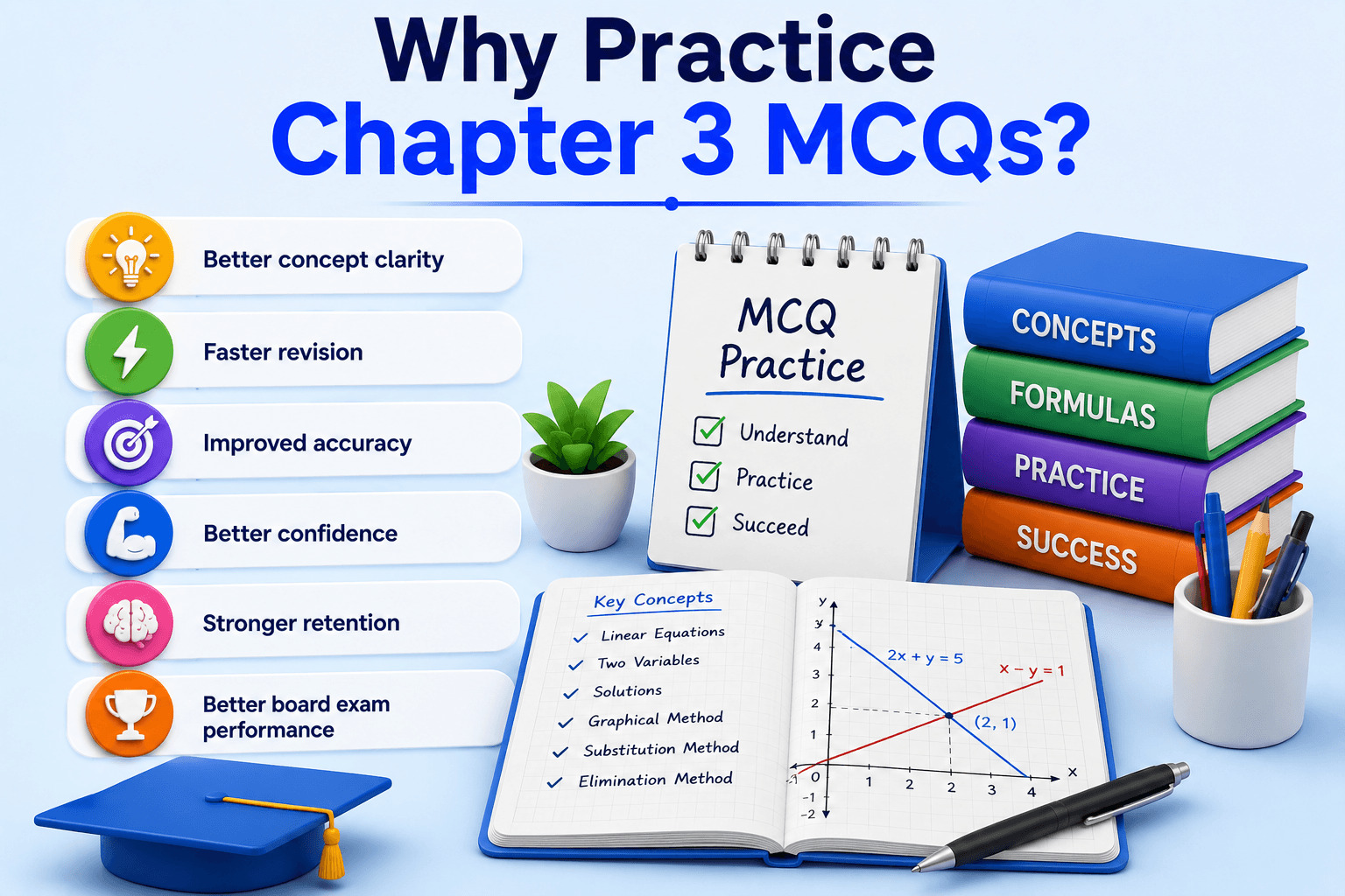 Maths Quiz Dashboard - Student Solving MCQs - Learning Progress Analytics
