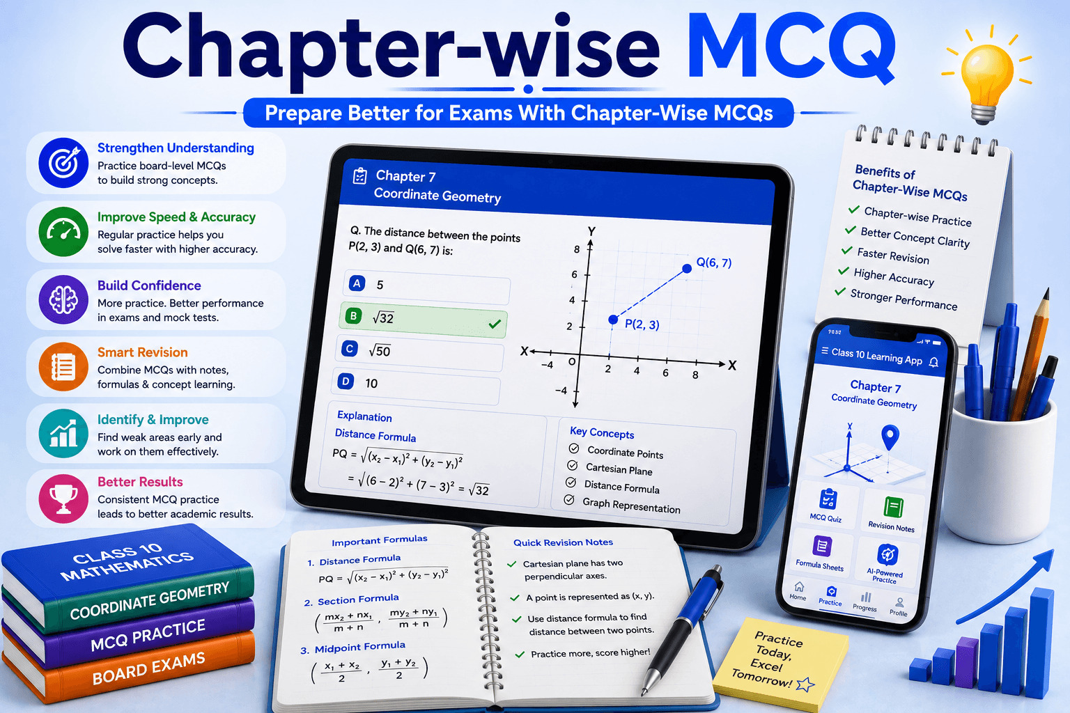 Student Achievement Banner - Maths Learning Success Banner - Learning Progress Dashboard