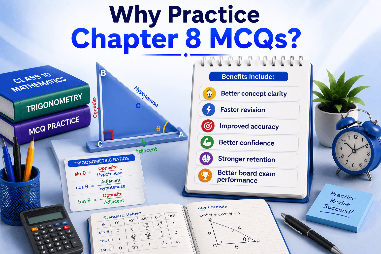 Maths Quiz Dashboard - Student Solving MCQs - Learning Progress Analytics