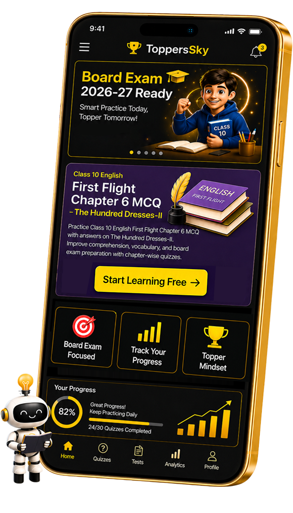 Class 10 English First Flight Chapter 6 MCQ