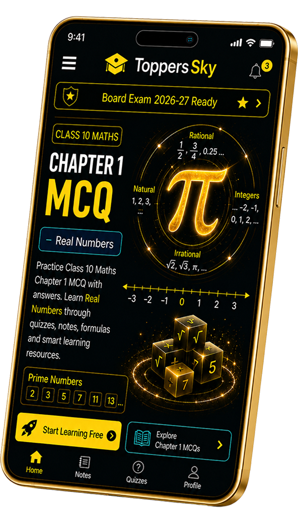 Class 10 Maths Chapter 1 MCQ