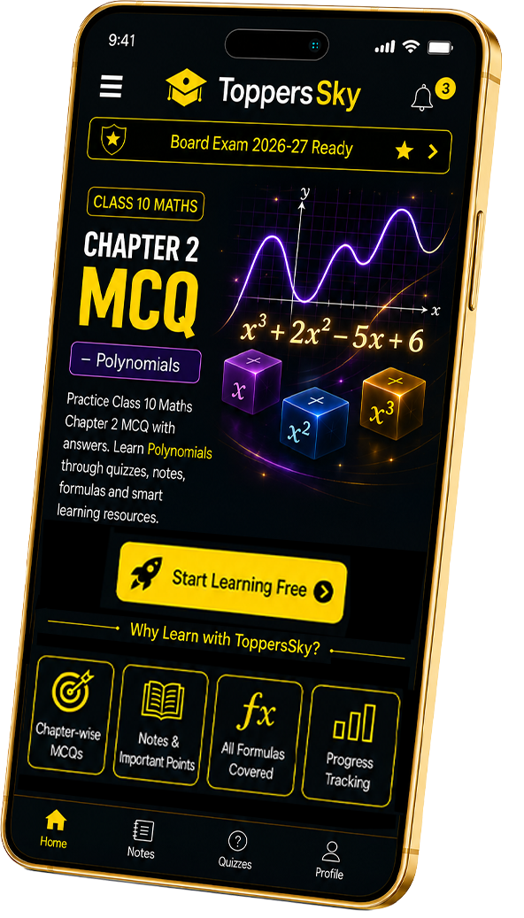 Class 10 Maths Chapter 2 MCQ