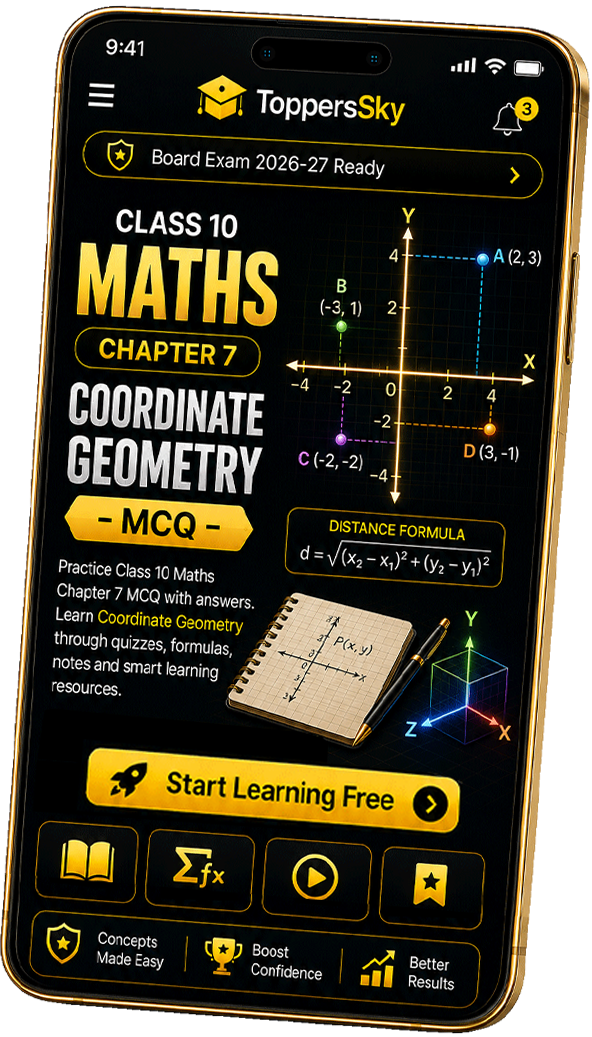 Class 10 Maths Chapter 7 MCQ