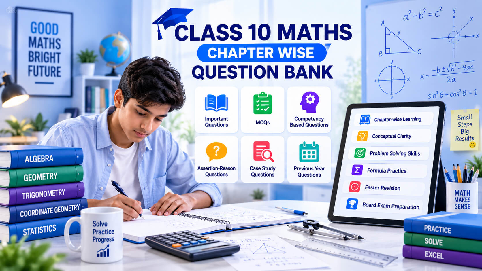 Class 10 Maths Chapter Wise Question Bank Banner