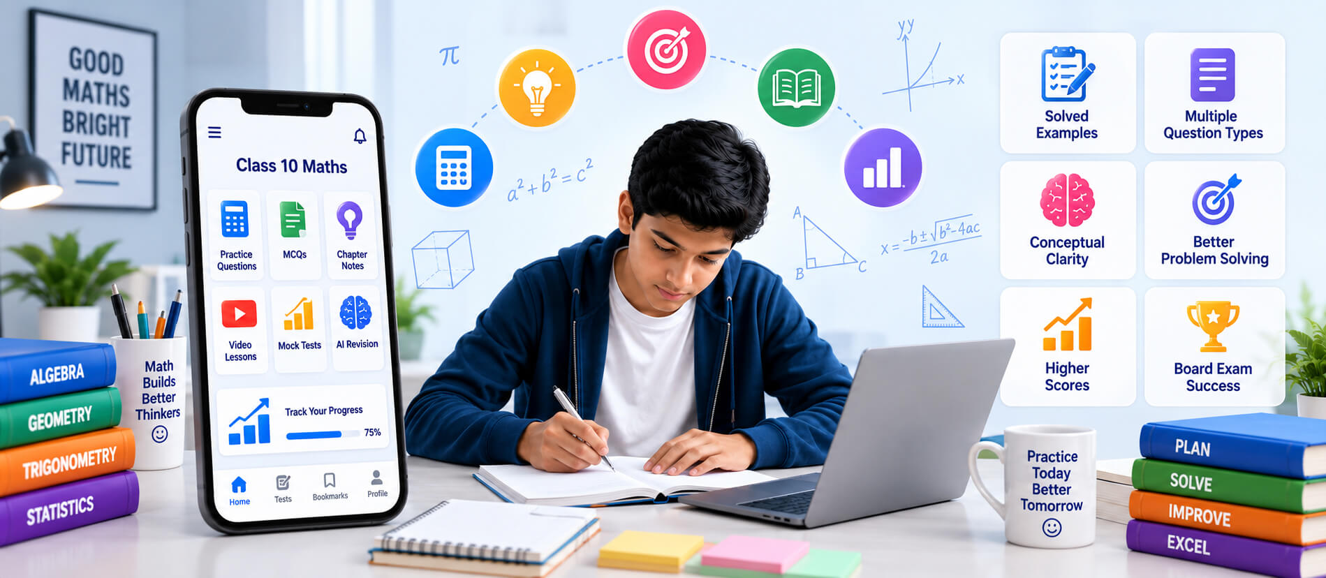 AI Practice Dashboard - Interactive Maths Learning - Performance Report