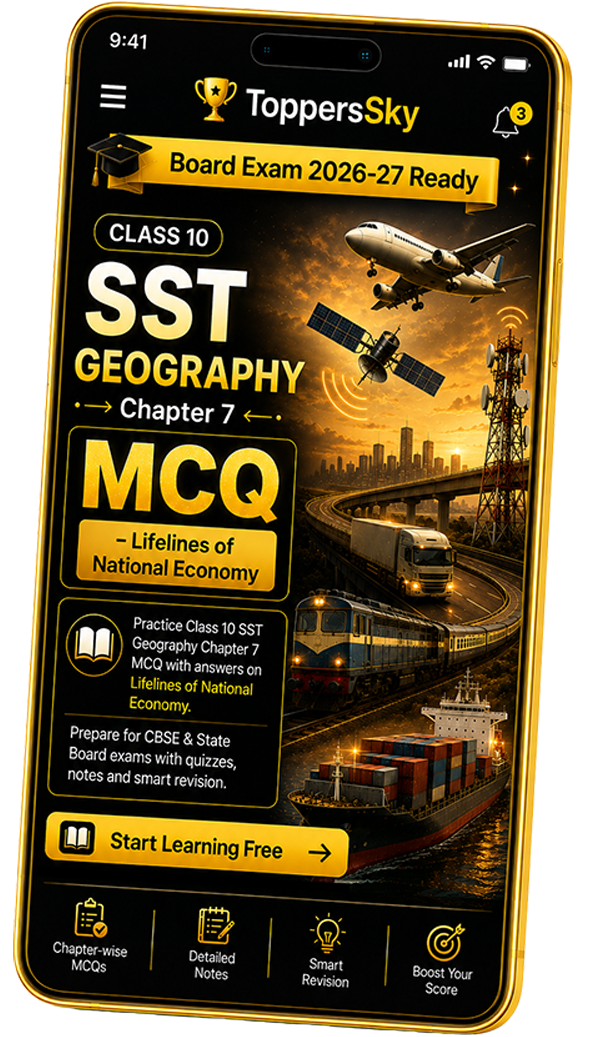 Class 10 SST Geography Chapter 7 MCQ