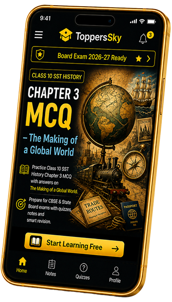 Class 10 SST History Chapter 3 MCQ