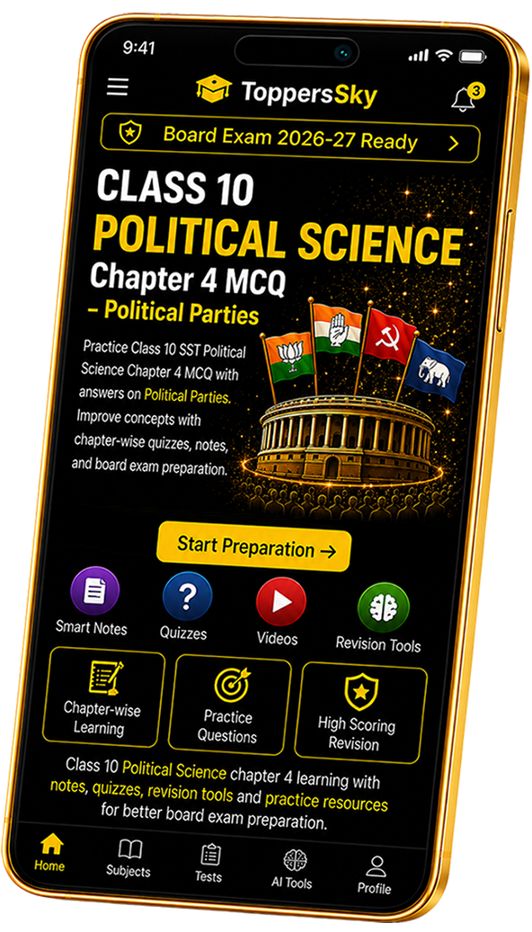 Class 10 SST Political Science Chapter 4 MCQ
