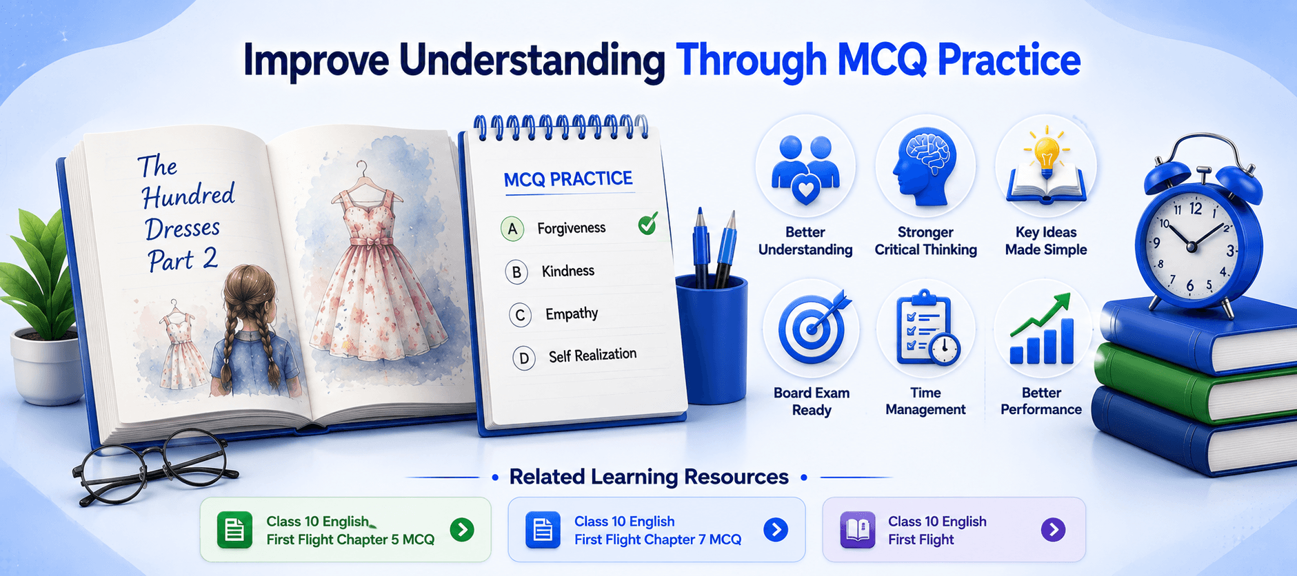 AI Quiz Dashboard - Interactive MCQ Practice - Student Performance Dashboard