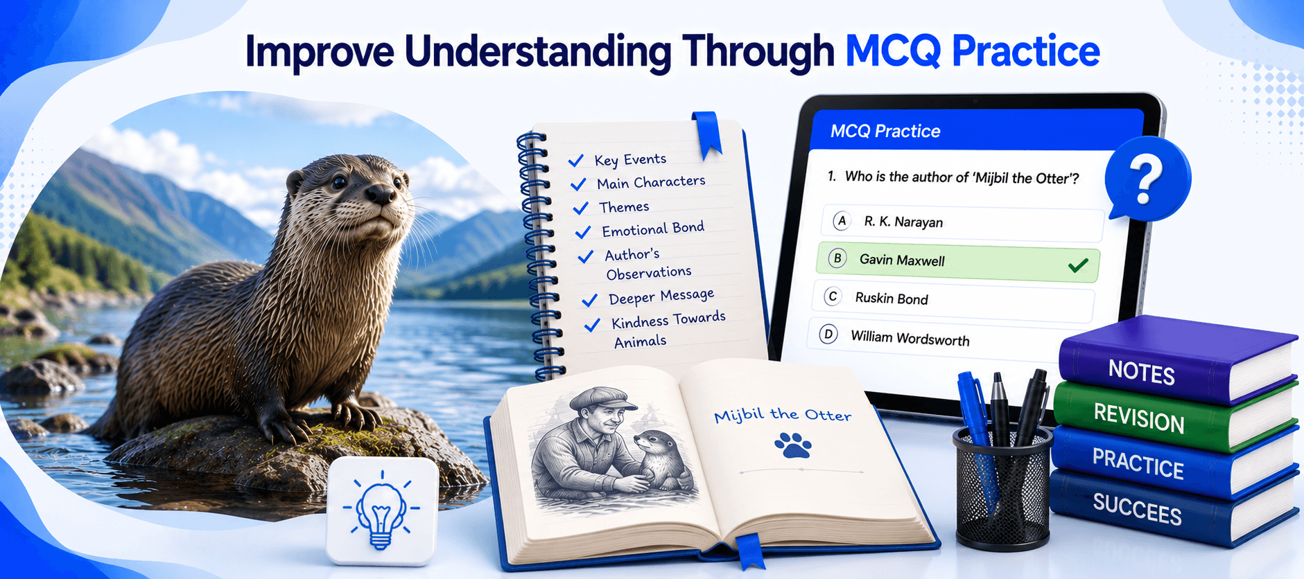 AI Quiz Dashboard - Interactive MCQ Practice - Student Performance Dashboard