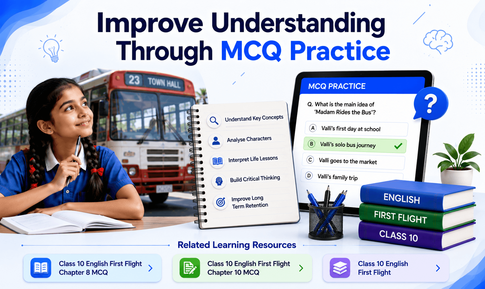 AI Quiz Dashboard - Interactive MCQ Practice - Student Performance Dashboard