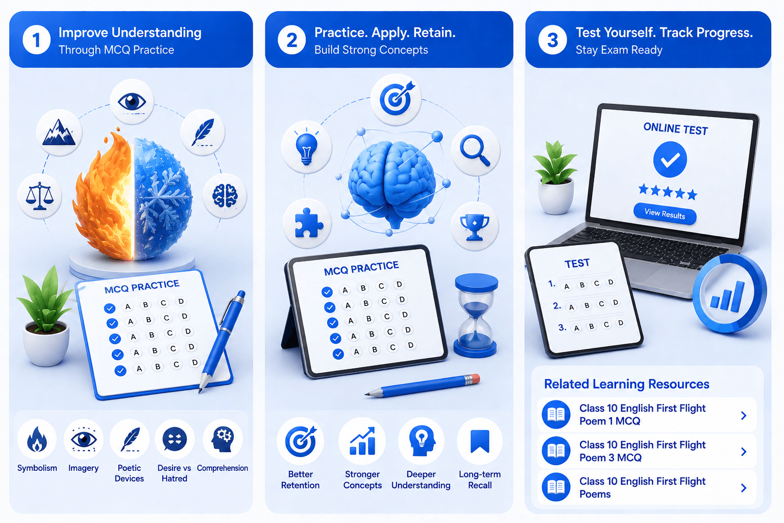 AI Quiz Dashboard - Interactive Poetry Practice - Student Performance Dashboard