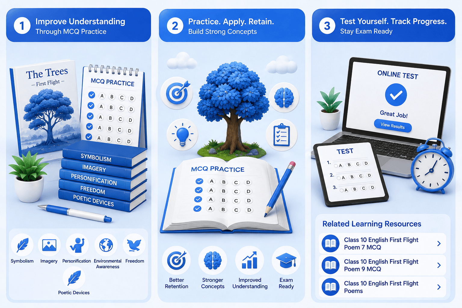 AI Quiz Dashboard - Interactive Poetry Practice - Student Performance Dashboard