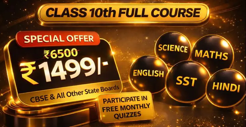 Class 10th Full Course Bundle Offer