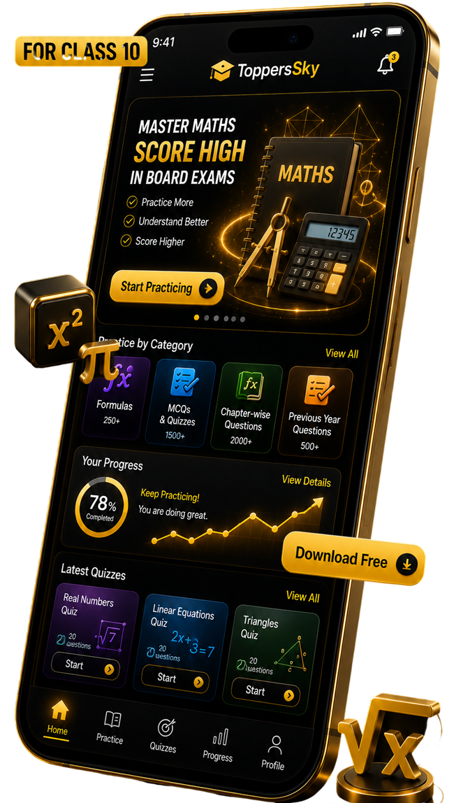 Maths Practice App for Class 10