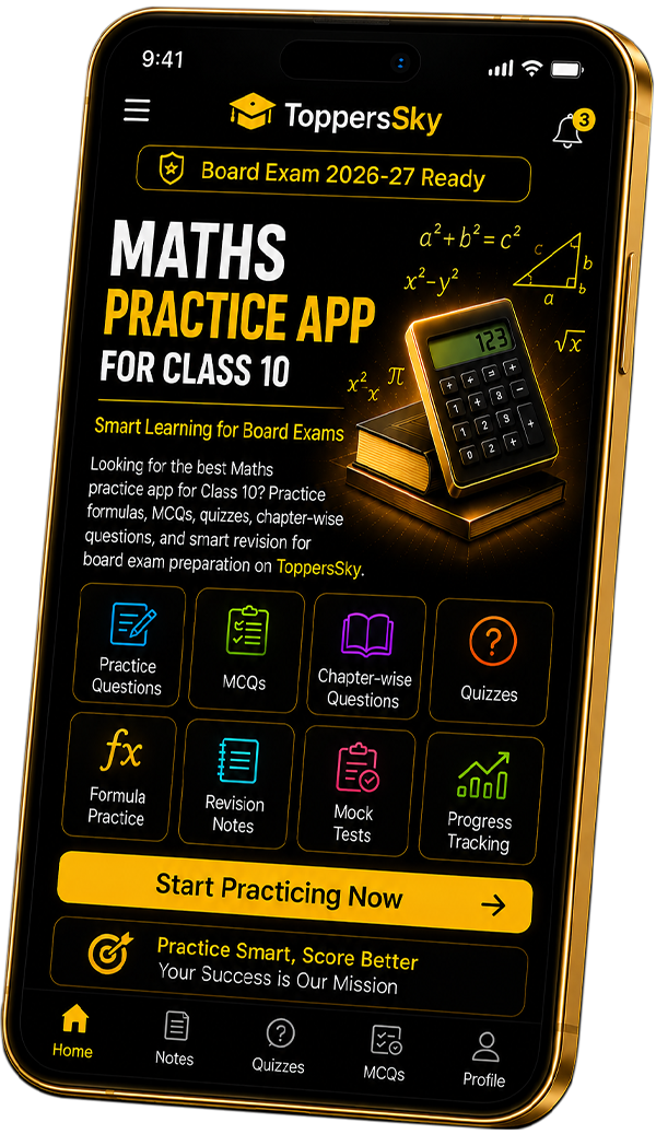 Maths Practice App for Class 10