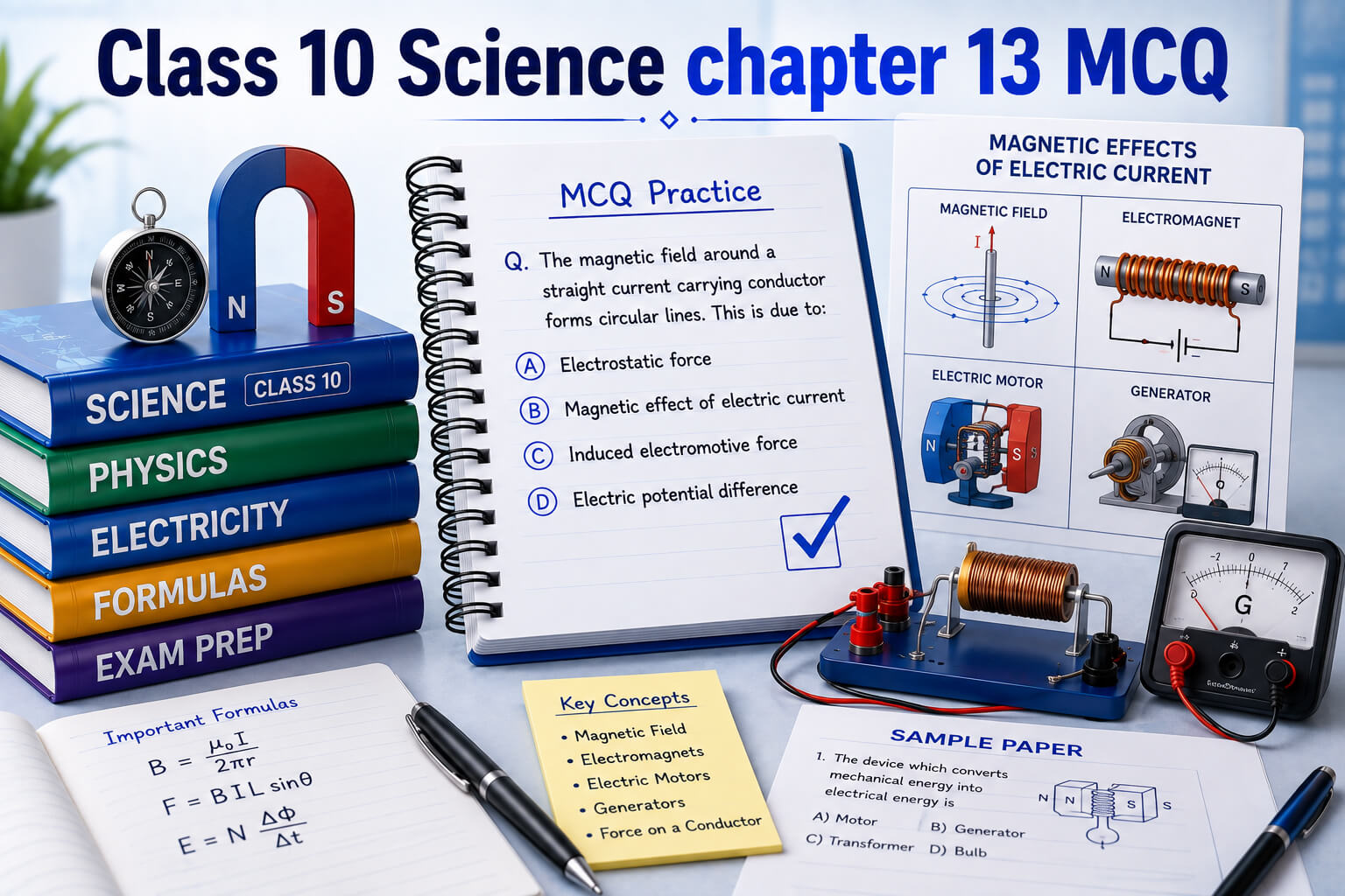 Class 10 Science Chapter 13 MCQ