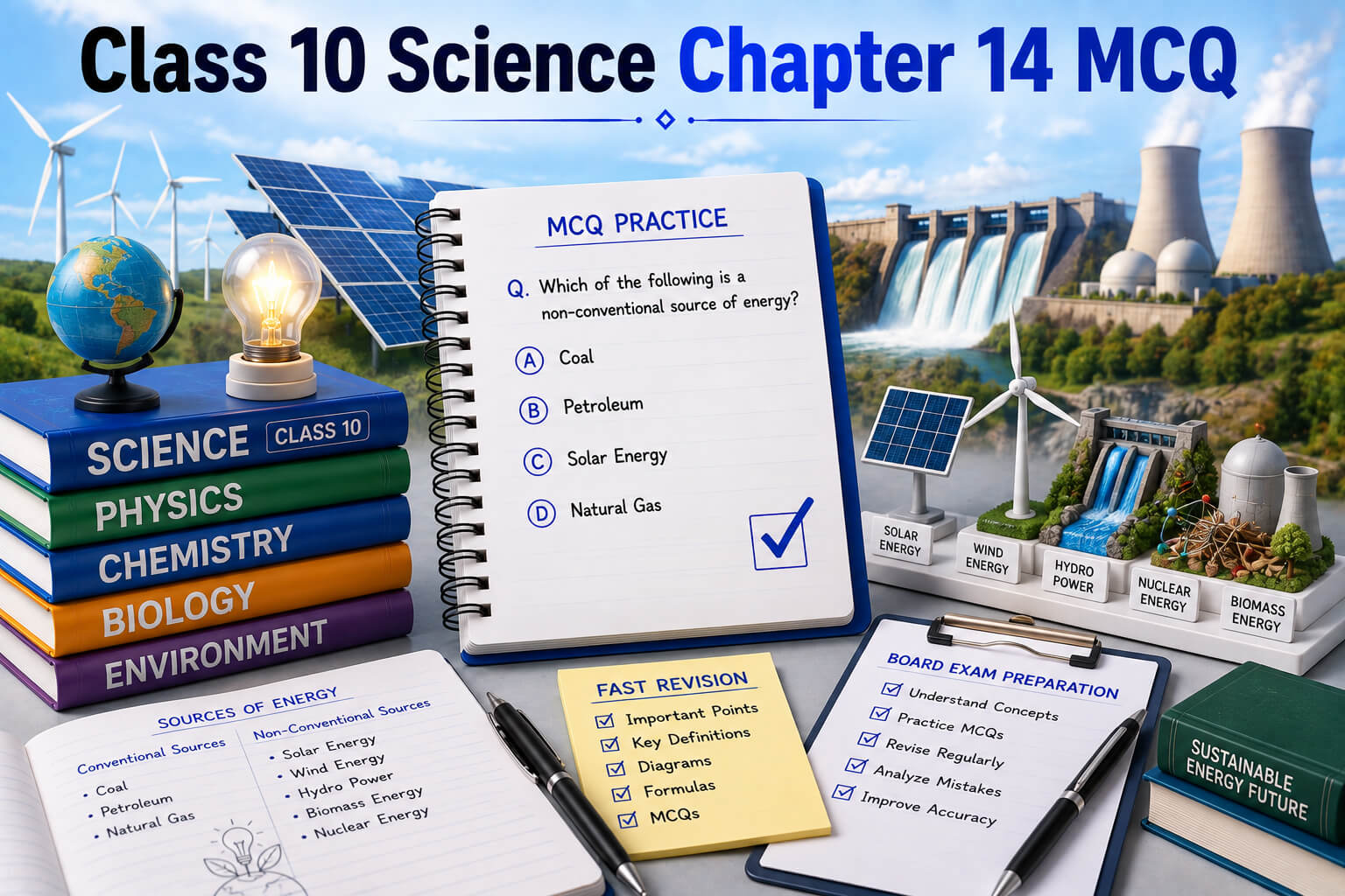 Class 10 Science Chapter 14 MCQ
