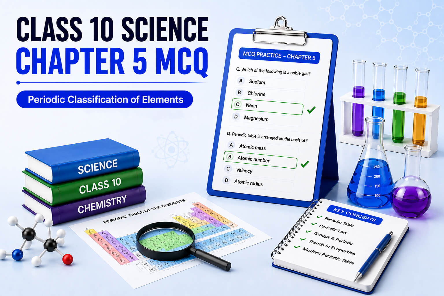 Class 10 Science Chapter 5 MCQ