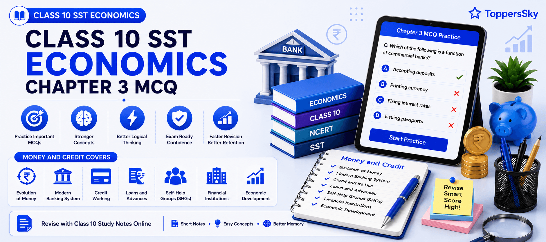 Class 10 SST Economics Chapter 3 MCQ