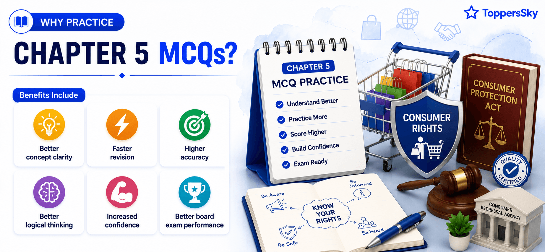 Economics Quiz Dashboard - Student Solving MCQs - Learning Progress Dashboard