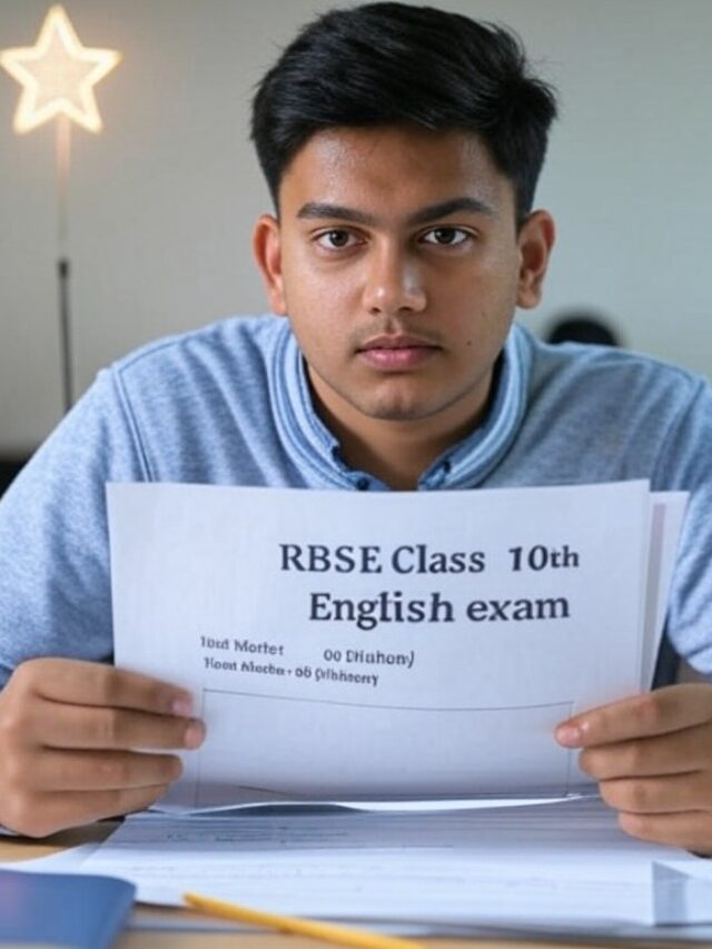 RBSE Class 10th English Exam Pattern 2025 – Know the Structure!