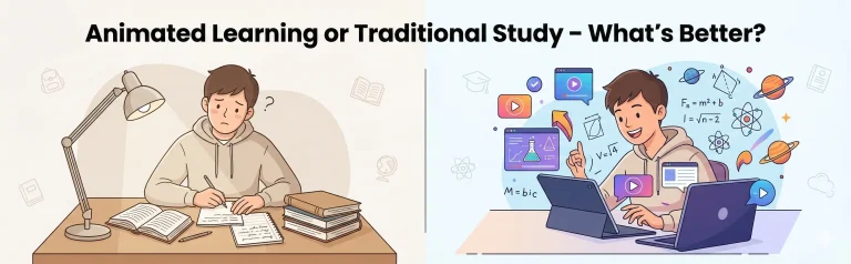 animated & traditional study