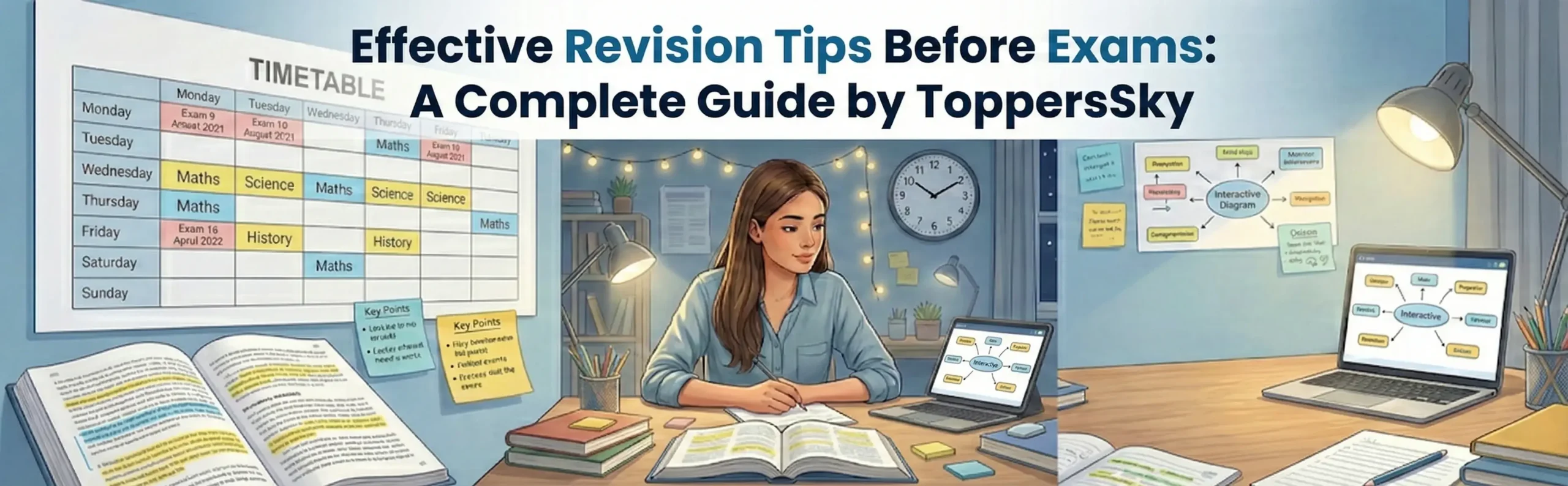 Effective Revision Tips Before Exams: A Complete  Guide by ToppersSky