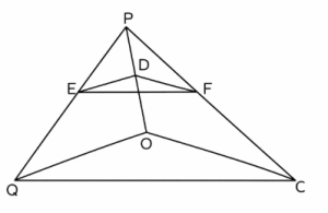 Geometric triangles with labeled vertices