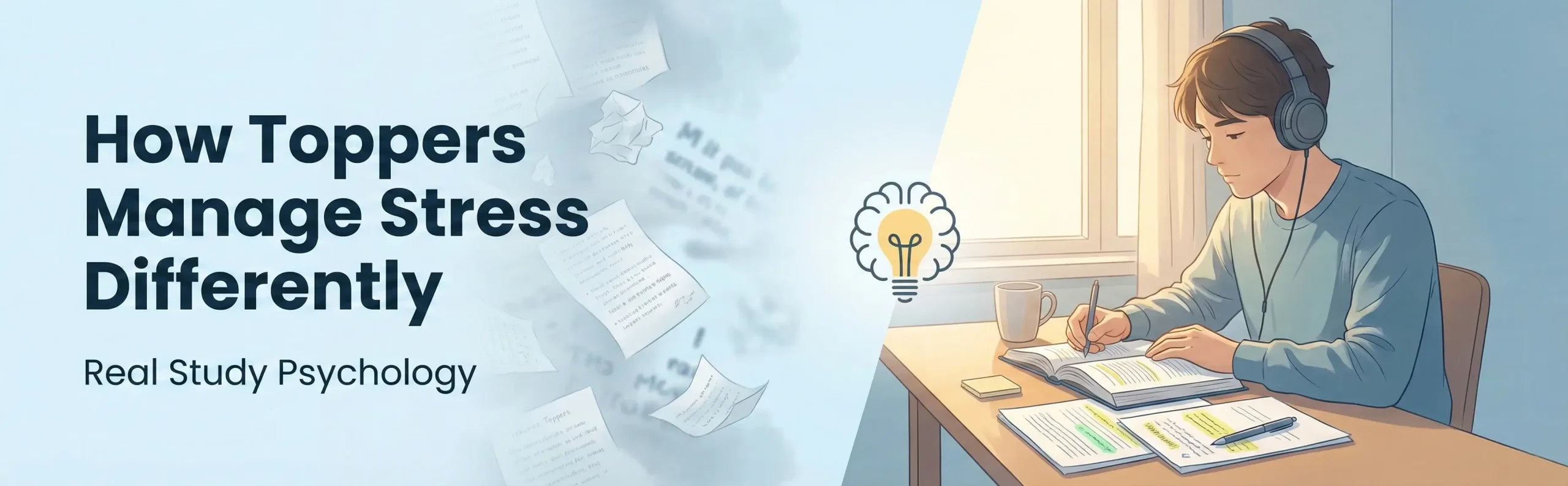 How Toppers Manage Stress Differently (Real Study Psychology)