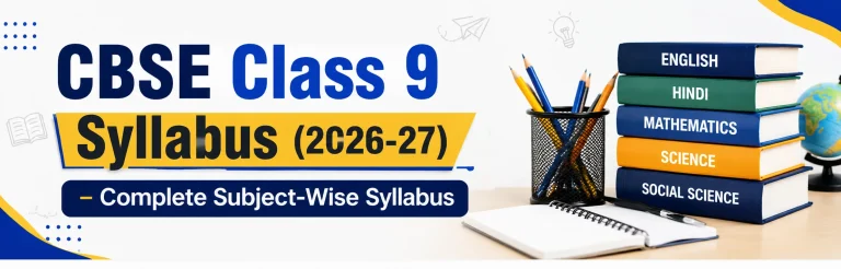 CBSE Class 9 Syllabus 2026–27